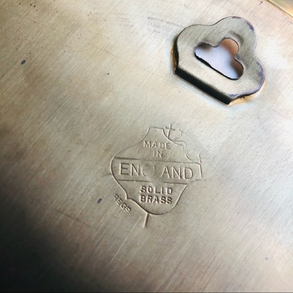 5 Cottagecore Vintage Solid Brass English Scenery - Picture 10 of 10